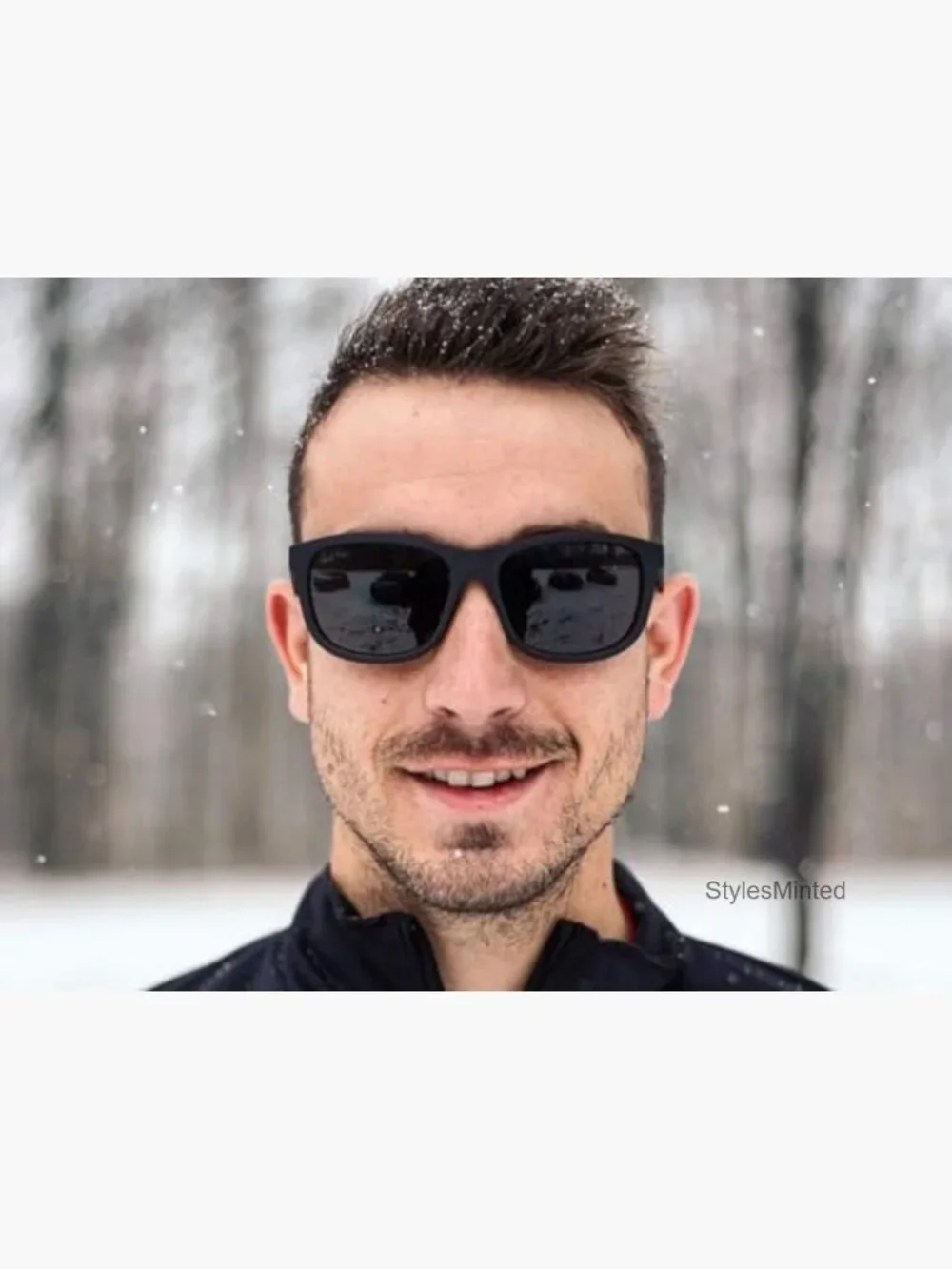 Lightweight Polarized Sunglasses with UV Protection - Square Frame